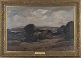 Arthur Ernest Vokes, George & Dragon, Houghton, Sussex, early/mid-20th century oil on canvas