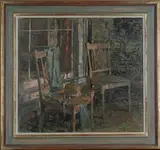 Susan Ryder, The Bleached Chairs, oil on canvas