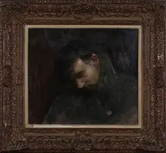 Rodrigo Moynihan, Sleeping Soldier, oil on canvas