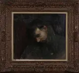 Rodrigo Moynihan, Sleeping Soldier, oil on canvas