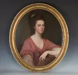 George Romney, Half Length Portrait of Lady Laetitia Beauchamp-Proctor née Johnson