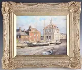 Clive Madgwick, Old Customs House, Kings Lynn, oil on canvas