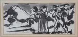Josef Herman, Two Mexicans Carrying Baskets