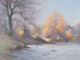 Robert Russell MacNee, The Last of the Days Glory, oil on canvas
