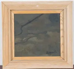 Russell Howarth, Edge End, Greenfield, Saddleworth, oil on board