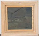 Russell Howarth, Edge End, Greenfield, Saddleworth, oil on board
