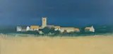 David Humphreys, Landscape with Church and Cottages