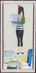 Charles Williams, Little Shoe Shop Girl, 2012, oil on canvas