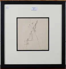 Trevor Bell, Abstract, pen and ink
