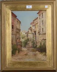 Percy Dixon, Granada, 1894, watercolour