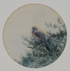 Pigeon by Vincent Balfour-Browne, watercolour and gouache, sold Sep 2020
