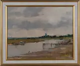 Edward Wesson, View from Morston to Blakeney, Norfolk