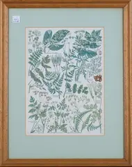 William Keble-Martin, Botanical Study (Illustration for 'Concise British Flora'), gouache