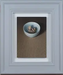 David Denby, Tesco Bowl' (Still Life), oil on board