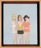 Charles Williams, Three Girls, 2010, oil on canvas