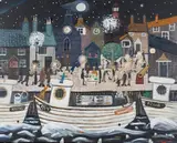 Alan Furneaux, Newlyn Fish Festival by Night
