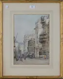 Frederick Whitehead, Regent Street, 1924, watercolour