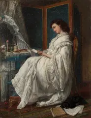 Gustav Pope, After the Ball, oil on canvas