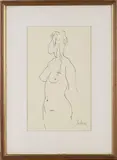 Augustus John, Nude Figure Study