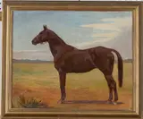 Margaret H. Collyer, Talani Hill' (Study of a Racehorse), 1925, oil on canvas