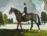 Doris Zinkeisen, Miss Hennessy on her Hunter