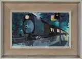 Cecil R. D'Oyly-John, Gare du Nord, Paris