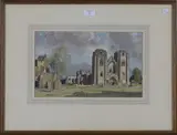 Leonard Squirrell, Elgin Cathedral, Scotland, 1956, watercolour
