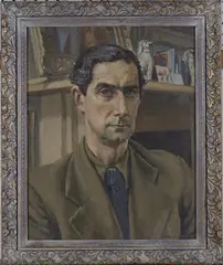 Self Portrait by John Codner, oil on canvas, sold Nov 2018