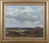 Charles James McCall, Autumn Landscape, oil on canvas