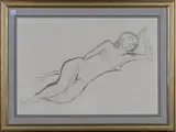 Edward Wolfe, Reclining Nude