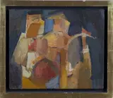 Juliet Schubart, Old City, 1997, oil on canvas