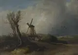 John H. 'Jock' Wilson, A Flemish Mill, 1834, oil on canvas