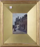 Carleton Grant, The Quay, Conway, 1889, watercolour with touches of gouache