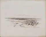 Edward Lear, Mt. Etna from near Carlentini
