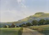 Frank Wootton, Chanctonbury Ring, Sussex, Mk II, oil on canvas