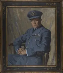 Maurice Codner, Portrait of an R.A.F. Pilot, oil on canvas