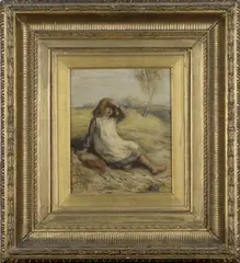 Hugh Cameron, The Sky Lark, oil on canvas