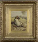Hugh Cameron, The Sky Lark, oil on canvas