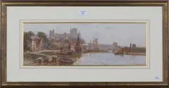 Walker Stuart Lloyd, Arundel, 1904, watercolour with gouache