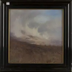 Highland Landscape by John Howard Lyon, oil on canvas, sold Sep 2017