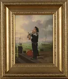 Frank Albert Philips, The Love Messenger, 1879, oil on canvas