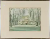 David Gentleman, View of a House in Louisiana
