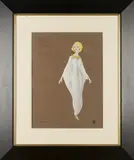 Marc Mendelson, Persecution, Miss Lana Turner' (Costume Design), watercolour and gouache