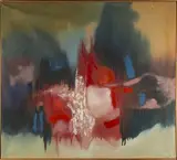 Aubrey Williams, Galaxy, oil on canvas