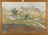 Susan Hawker, Middle Aston, oil on canvas