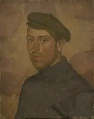 Henry Lamb, A Young Breton Fisherman, oil on canvas