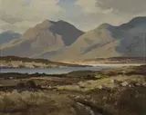 Irish Landscape, possibly Connemara by Maurice Canning Wilks, oil on canvas, sold Mar 2017