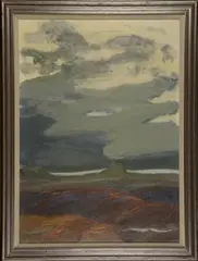 Ronald F. Smith, Suilven under Cloud, oil on canvas