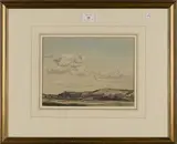 Claude Muncaster, View of Chanctonbury, Watersfield Marshes