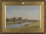 Walter Goldsmith, A Bit of Pulborough, Sussex, watercolour